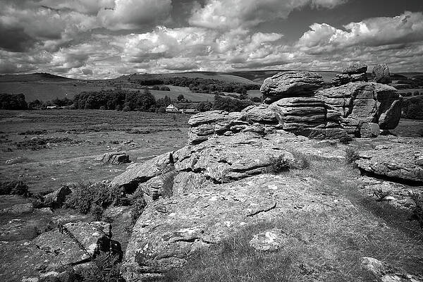 Rocky Countryside Landscape Photograph