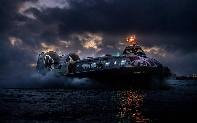 Photograph - Hovercraft by Chris Boulton