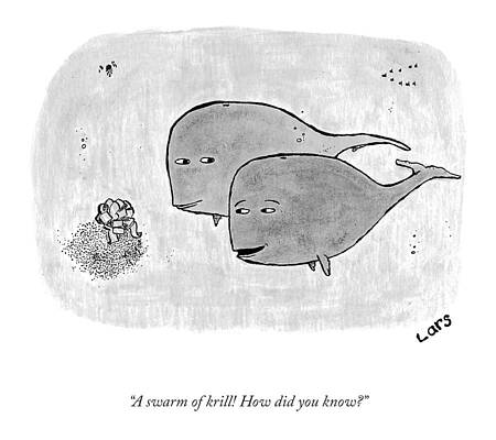 Valentine Drawing - How Did You Know? by Lars Kenseth