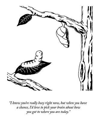 Brain Drawing - How You Got Where You Are Today by Suerynn Lee