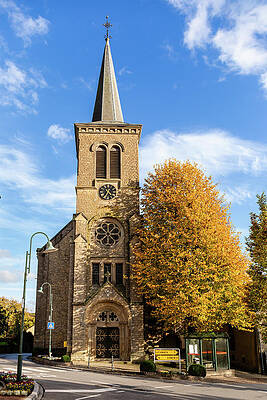 Fall Photograph - Hurch Of The Exaltation Of The Holy Cross by Craig A Walker