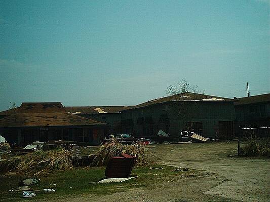 Wall Art featuring the photograph Hurricane Katrina Series - 1 by Christopher Lotito