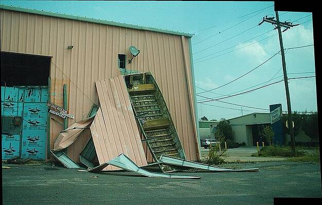 Hurricane Wall Art featuring the photograph Hurricane Katrina Series - 39 by Christopher Lotito