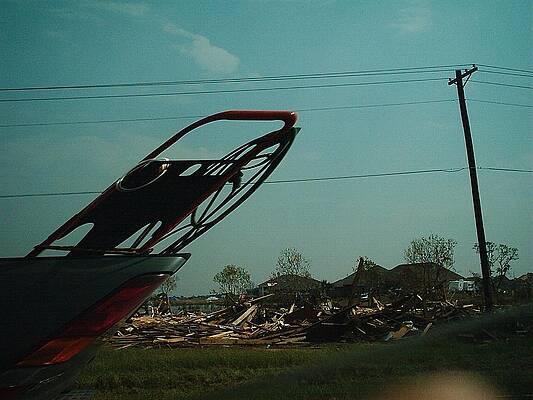 Louisiana Wall Art featuring the photograph Hurricane Katrina Series - 74 by Christopher Lotito