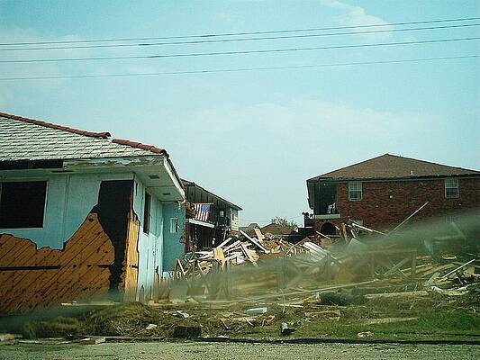 Hurricane Wall Art featuring the photograph Hurricane Katrina Series - 78 by Christopher Lotito