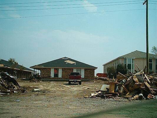 Hurricane Wall Art featuring the photograph Hurricane Katrina Series - 82 by Christopher Lotito
