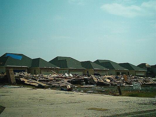 Hurricane Wall Art featuring the photograph Hurricane Katrina Series - 87 by Christopher Lotito