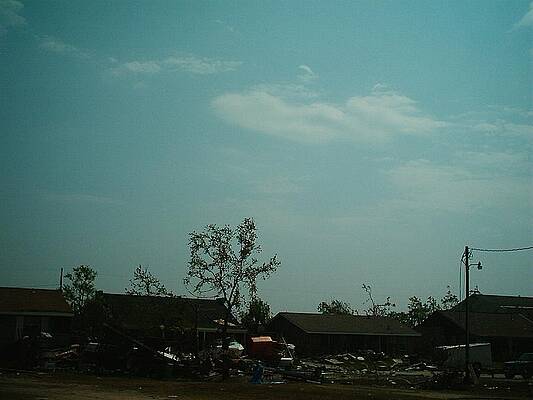 Hurricane Wall Art featuring the photograph Hurricane Katrina Series - 88 by Christopher Lotito
