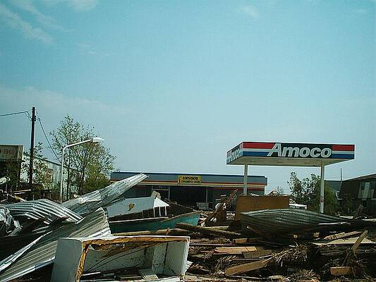 Hurricane Wall Art featuring the photograph Hurricane Katrina Series - 89 by Christopher Lotito