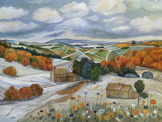 Hushed In White by Angeles M Pomata