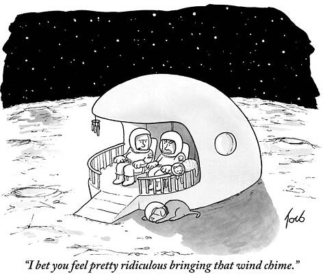 Wind Drawing - I Bet You Feel Pretty Ridiculous by Tom Toro