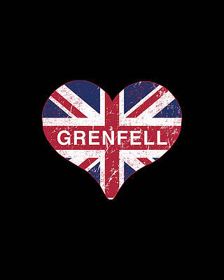 I Digital Art - I Love Grenfell by Flippin Sweet Gear