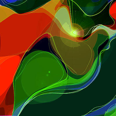 Wall Art featuring the digital art I Put A Spell On You by Gina Harrison