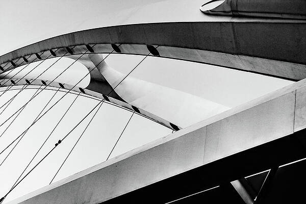 Architectural Bridge Angles Wall Art