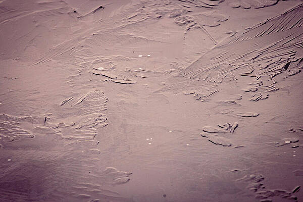 Wall Art featuring the photograph Ice - Abstract by Robert Niemeier