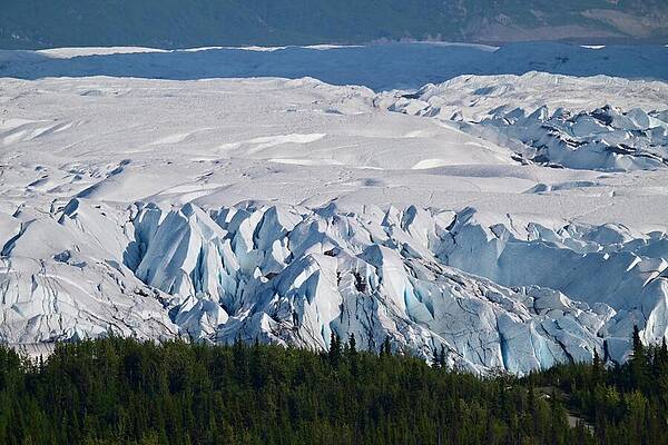 Wall Art featuring the photograph Ice Cracks by Harry Banks