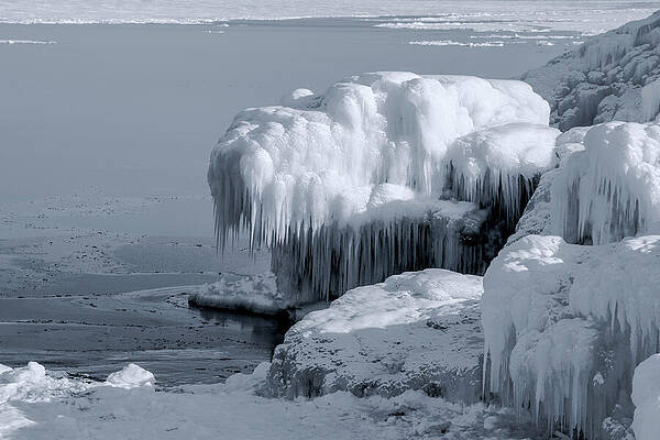 Michigan Photograph - Ice Ice Baby by Vi Ray