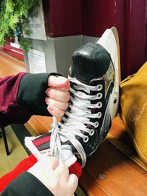 Photograph - Ice Skate by Robert Allen Hill