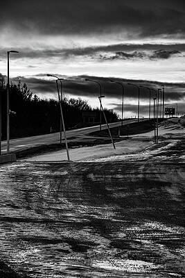Iceland Wall Art featuring the photograph Iceland Road by Robert Grac