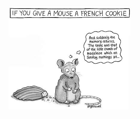 Mouse and Madeleine Cookie Wall Art