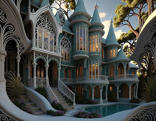 Whimsical Digital Art - If You Have To Ask The Price by Eris And AI