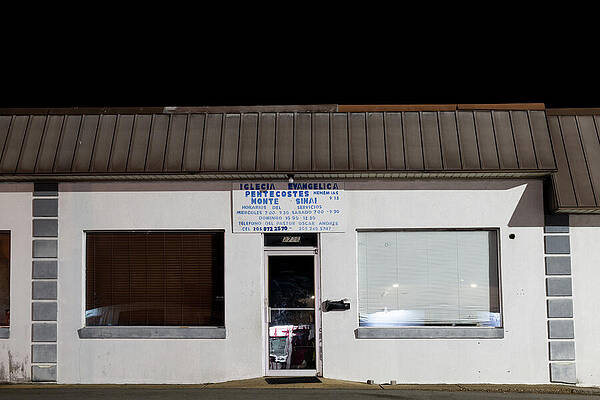 Wall Art featuring the photograph Iglesia Evangelica Pentecostal Monte Sinai by Jeremy Butler