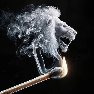 Digital Art - Igniting The King by Deb Beausoleil