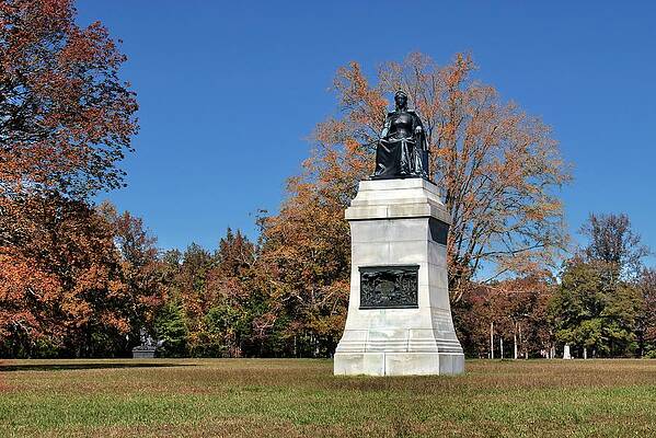 Confederate Wall Art featuring the photograph Illinois Monument by American Landscapes