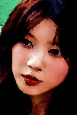 Expression Wall Art featuring the digital art ILLIT, Tick-Tack by Gradify Creations