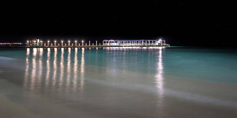 Wall Art featuring the photograph Illuminated Ocean by American Landscapes