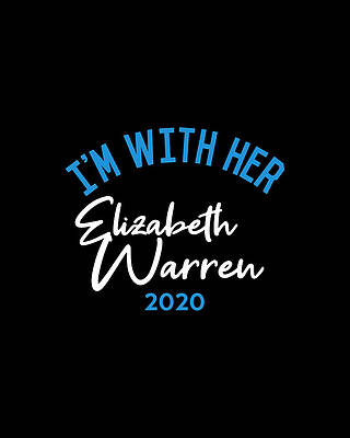 Im With Her Elizabeth Warren 2020 Print