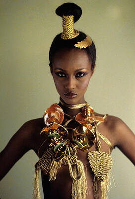 Elegant Afrocentric Fashion Design Photograph