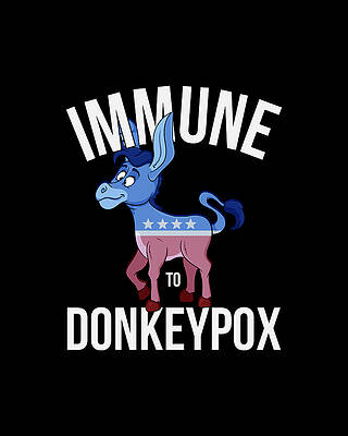 Immune To Donkey Pox Print