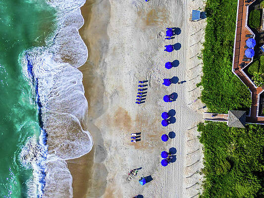 Sailing Wall Art featuring the photograph In A Row by Oceanic SkyView