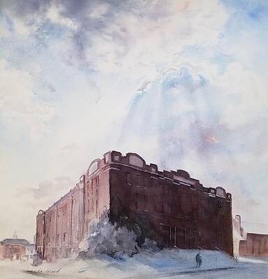 Wall Art featuring the painting In Memoriam by Amanda Amend