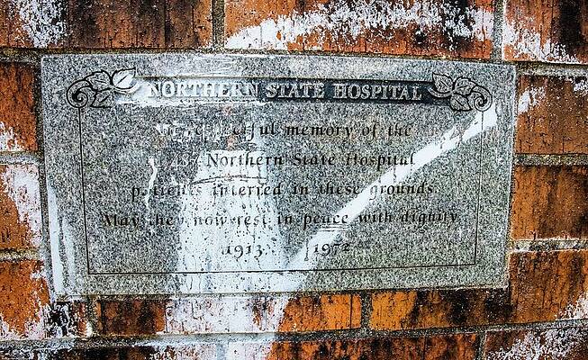 State Route 20 Photograph - In Memory Of Northern State Patients by Tom Cochran
