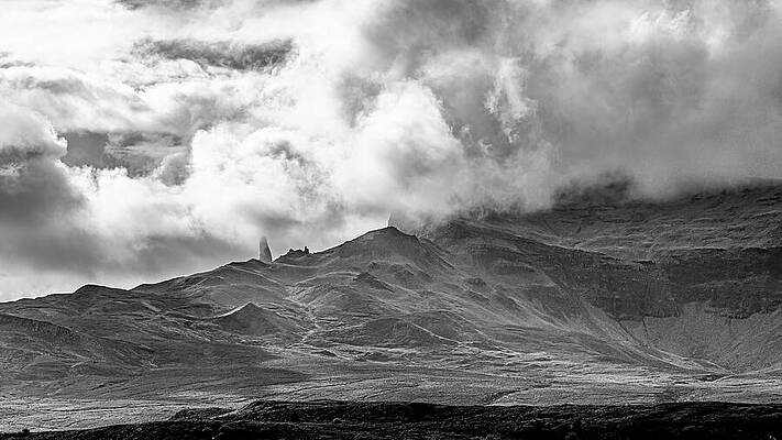 Sky Wall Art featuring the photograph In The Clouds by Shirley Mitchell