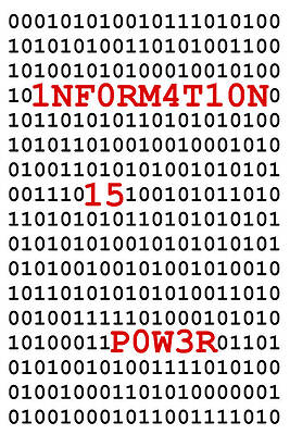Digital Art - Information Is Power by Richard Reeve