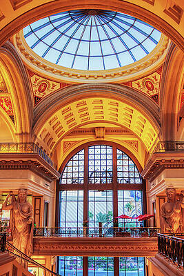 Las Vegas Photograph - Inside Forum Shops At Caesars Palace, Las Vegas by Tatiana Travelways