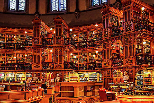 Canada Wall Art featuring the photograph Inside The Library Of The Parliament, Ottawa by Tatiana Travelways
