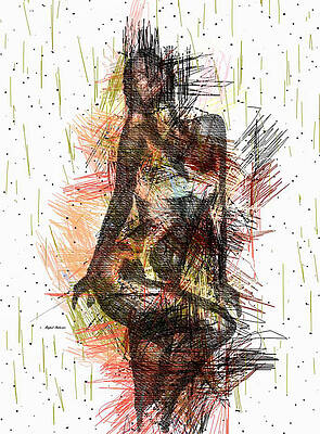 Drawing - Intense Emotion by Rafael Salazar