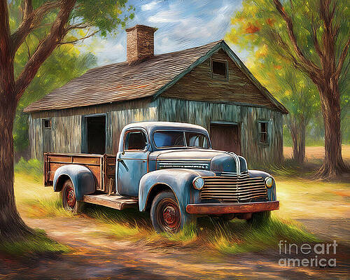 Vintage Wall Art featuring the ai art International At Cle Elum by Macro Abundance