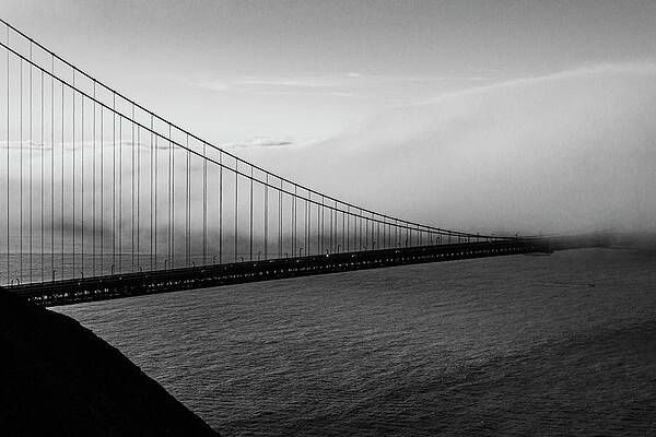 Water Photograph - Into The Fog by David Fountain