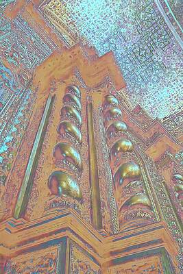 Intricate church Patterns and Columns by Bruce Block