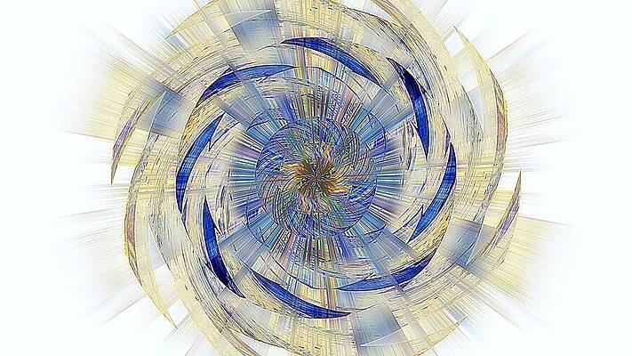 Wall Art featuring the digital art Iris Emitter by David Manlove