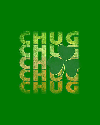 Irish Chug Retro Print