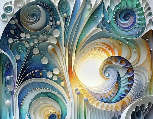 Whimsical Digital Art - Irrational Optimism by Eris And AI