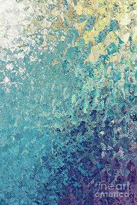 White Wall Art featuring the painting Isaiah 12 2. My Strength And Song. by Mark Lawrence