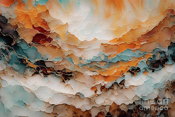 Hopeful Painting - Isaiah 49 13. Songs Of Hope by Mark Lawrence