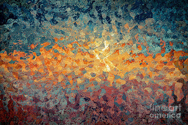 Wall Art featuring the painting Isaiah 60 19. Beyond The Sun by Mark Lawrence